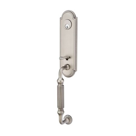 Emtek Antique Nickel Handleset, 4311MUS15ARH 4311MUS15ARH